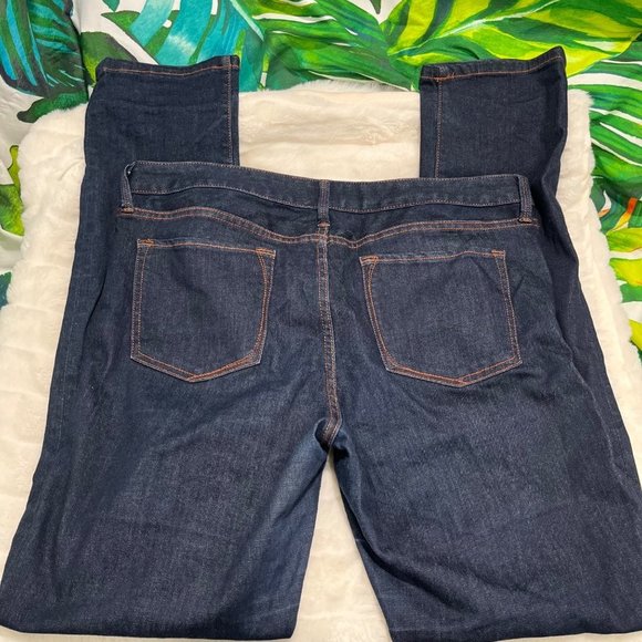 Banana Republic 31 Skinny Dark Wash Denim Fall Winter Slim Classic School Jeans - Picture 3 of 10